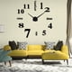 thumbnail image 4 of Espejo 3D Etiqueta de la pared Reloj Acrílico Espejo decorativo Reloj Hogar Habitación Herramienta de decoración de bricolaje Scienceny  HA7247-02B, 4 of 5