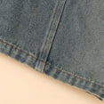 thumbnail image 3 of Jeans Girls Embroidered Jeans Baggy Pants for Girls Straight Leg Jeans with Pockets High Waist Wide Leg Jeans for Girls 4-5 Years, 3 of 8
