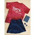 thumbnail image 3 of I Don't Want To Come Tie Dye Crystal Women -Image by Shutterstock, Female Small, 3 of 4