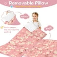 thumbnail image 3 of Pioneer Flower Floral Print Pattern Toddler Nap Mats for Kids Preschool,Sleeping Mat Bag or Kids,Toddler Sleeping Bag,Toddler Nap Mat or Daycare, 3 of 6