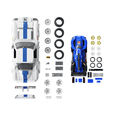 thumbnail image 4 of Mattel Brick Shop Hot Wheels Cadillac GTP & Corvette Bundle, 4 of 6