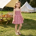 thumbnail image 5 of Tdoqot Toddler Flower Girls Dress- Sleeveless Cute Midi Dreess Crewneck Summer Casual Dresses, 5 of 9