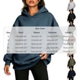 thumbnail image 3 of Turilly Trendy Drop-Shoulder Hooded Sweatshirt with Functional Pocket – Comfortable Pullover Outerwear for Lounging & Outings, 3 of 6