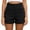 Black, variant on Women's Slim-Fit Tailored Work Shorts Casual Office Shorts with Pockets Summer Dressy Shorts for Business Casual