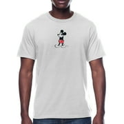 Disney Mickey Mouse Men's Front & Back Graphic T-Shirt, Mickey Serious Look, Sizes S–3XL
