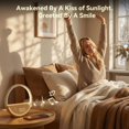 thumbnail image 2 of Despertador Sunrise, luz de despertador con luz blanca, ruido blanco, 2 of 9