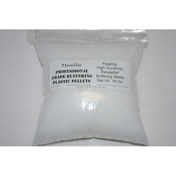 RTumbler Brand Rock Tumbler Plastic Pellets, 2 pounds