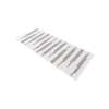 thumbnail image 3 of Unique Loom Outdoor Modern Collection Area Rug - Miranda (2' x 5' 3" Runner White and Black), 3 of 6