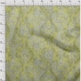 thumbnail image 4 of oneOone Rayon Lime Green Fabric Asian Sewing Material Print Fabric By The Yard 56 Inch Wide, 4 of 4
