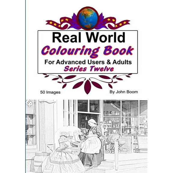 Real World Colouring Books Series 12, (Paperback)