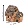 thumbnail image 2 of Resin Aquarium Decoration Mini Cottage House Ornament Fish Tank Landscape Decor Rural Village House Scenery, 2 of 4