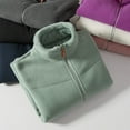 thumbnail image 4 of Men's Dual-Sided Full-Zip Polar Fleece Jacket with Sherpa Lining, 4 of 7