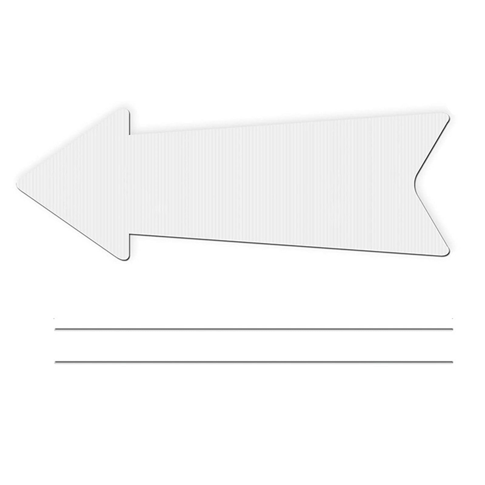 Customizable Yard Stakes 5-Pack, 15In Ground Signs, for Your Own House Numbers & Landscape Design