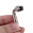 thumbnail image 4 of 2x Bent Valve Stem Extension Angle 90-Degree Silver Tire Wheel Car/Motorcycle/RV, 4 of 12