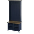 thumbnail image 6 of Twin Star Home Hall Tree with Storage Bench in Insignia Blue, 6 of 7
