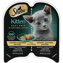 Sheba Perfect Portions Wet Kitten Food Paté Chicken Entree, Single 2.64 Oz