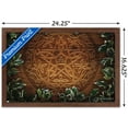 thumbnail image 3 of Brigid Ashwood - Celtic Yule Christmas Pentacle Wall Poster, 14.725" x 22.375" Framed, 3 of 5