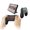 Black, variant on KIPLINK Joy-Con Grip Kit for Nintendo Switch 2 (2-Pack) - Ergonomic Comfort Handles for Enhanced Gaming - Black/Orange & Black/Blue