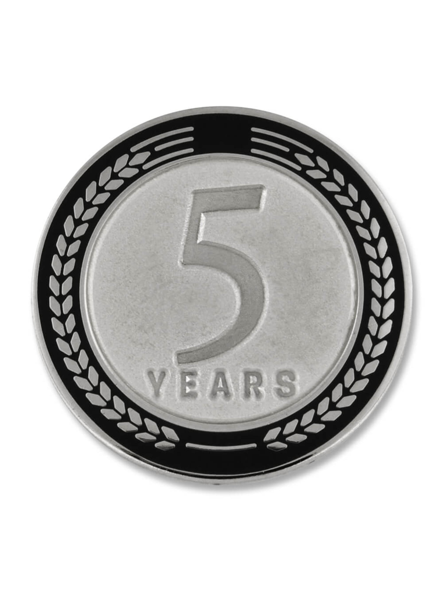 Black PinMart 11 Years of Service Award Employee Recognition Gift Lapel Pin