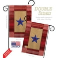 thumbnail image 2 of Breeze Decor 58070 Military One Star Service 2-Sided Impression Garden Flag - 13 x 18.5 in., 2 of 3