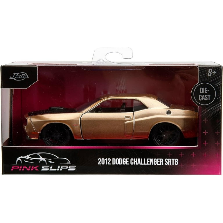 Jada Toys Pink Slips Die-Cast Car, 2012 Dodge Challenger SRT8