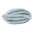 thumbnail image 4 of HOMYL Chunky Yarn Crocheting Comfortable Jumbo Tubular Yarn for Throw Hats Cushion light blue, 4 of 8