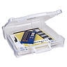 ArtBin 4 Pieces Storage Solution - 2 Scrapbook Boxes (14.125 x 13.625) and 2 Storage Containers (6 x 6)