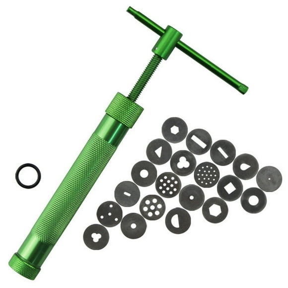Generic Rotary DIY Craft Pottery Clay Extruders Clay Sugar Extruder Fondant Cake Sculpture Machine Modeling Tools