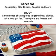 Handi-Foil 13 x 9 Aluminum Cake Pan with Lids, 2 Count