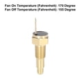 thumbnail image 4 of Coche Radiador Ventilador Térmico Interruptor Unique Bargains 1/8 NPT 170 Grados en 155 Grado Apagado, 4 of 6