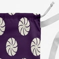 thumbnail image 3 of Simply Daisy Whirl of The Season Geometric 28 x 36 in Purple Laundry Bag, 3 of 3