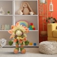 thumbnail image 3 of 29"  Peach, Green and Yellow Spring Floral Standing Sunflower Girl Decorative Figure, 3 of 3