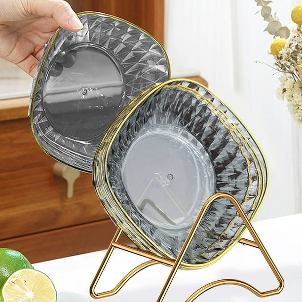 Platos Para Servir Aperitivos, Bandejas De Mesa Para Huesos, Material Ligero, Estilo Sencillo, Para Oficina Y Hogar, Pequea Capacidad, Bandejas Decorativas, Para Aperitivos Y Frutas Secas., Ukhbmc