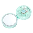 thumbnail image 4 of Mini Handheld Fan Portable fan,2-Level Fill Light,3-Speed,Mini Fan With Mini Mirror,Rechargeable USB,for Car baby Summer Cooler Traveling Camping, 4 of 6