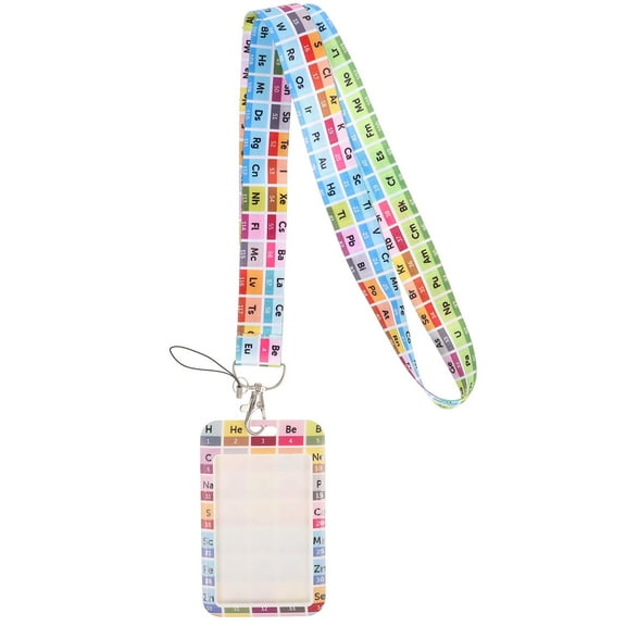 CIMAXIC Id Holder for Lanyard Badge Holder Assorted Color 1Set