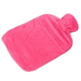 thumbnail image 3 of Hand Hot Water Bag, Safe Portable Soft Plush Winter Hot Water Bottle 2L PVC Soreness Relief  For Daily Life Purple,Pink, 3 of 8