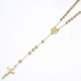 thumbnail image 3 of JoeytheJewelryNY 18k Layered real gold filled religious rosary necklace cross #8, 3 of 3