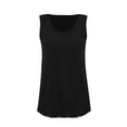 thumbnail image 2 of yunLCZ Square Neck Tank Top Women's 2025 Spring Hottest Garden Collar Casual Sleeveless Solid Color Knitted Vest Women Summer Sleeveless Tops, 2 of 4