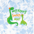 thumbnail image 4 of Inktastic My Nanny Loves Me Grandson Dinosaur Boys Baby Bodysuit, 4 of 5