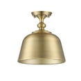 thumbnail image 5 of Berg 1-Light Ceiling Light in Warm Brass, 5 of 5