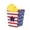 A Popcorn Box/1pc, variant on AYktou Independence Day Party Supplies - Patriotic Party Popcorn Boxes, 4th of July Gift Box Treat Box Memorial Day & Labor Day Celebration Red White Blue Cardboard Paper Snack Cookies Candy Boxes