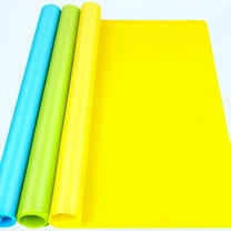 ACDANC Silicone Mat,3 PCS Silicone Mats for Crafts,Playdough Mat,Silicone Craft Mat for Resin Molds,Clay Mat,Nonstick Silicone Mat for Clay Resin Painting Crafts,15.7” x 11.7”