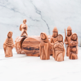 thumbnail image 2 of He Is Risen Easter Scene | Empty Tomb Christian Decor | Resurrection Cross | Handmade Olive Wood from the Holy Land | Easter Religious Art, 2 of 3