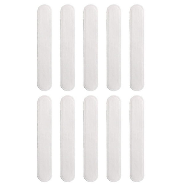BRIGHTFUFU 30pcs Sombrero desechable Sombrero de sudor Simple Sombrero no tejido Adhesivo Absorbente de sudor