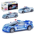 thumbnail image 1 of LED Light Car Toy Funny Battery Powered Police Car Toy Racing Model Car for Kids, 1 of 10