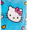 thumbnail image 4 of Jay Franco & Sons, Inc. Hello Kitty Blankets and Throws White Sherpa Backed - Christmas Kitty Holding Candy Canes, Full/Queen 90"x90", 4 of 4