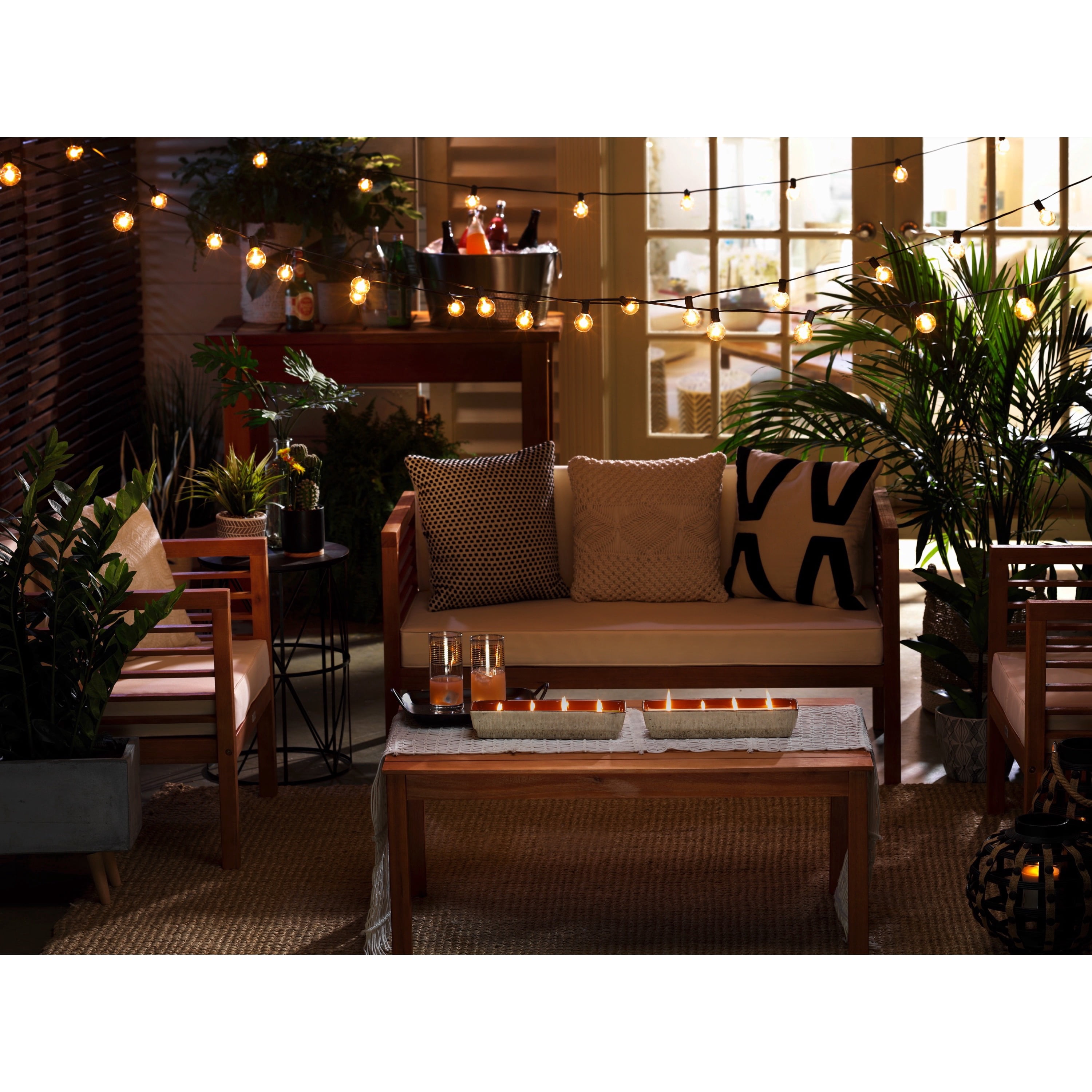 WoodWick® Green Mandarin Citronella Outdoor Candle
