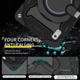 thumbnail image 2 of FJLBDE Case for Lenovo Tab M9 2023 9.0 Inch (TB-310FU/TB-310FX) with 360 Kickstand, Shoulder Strap Carrying Protective Cover, Black, 2 of 6