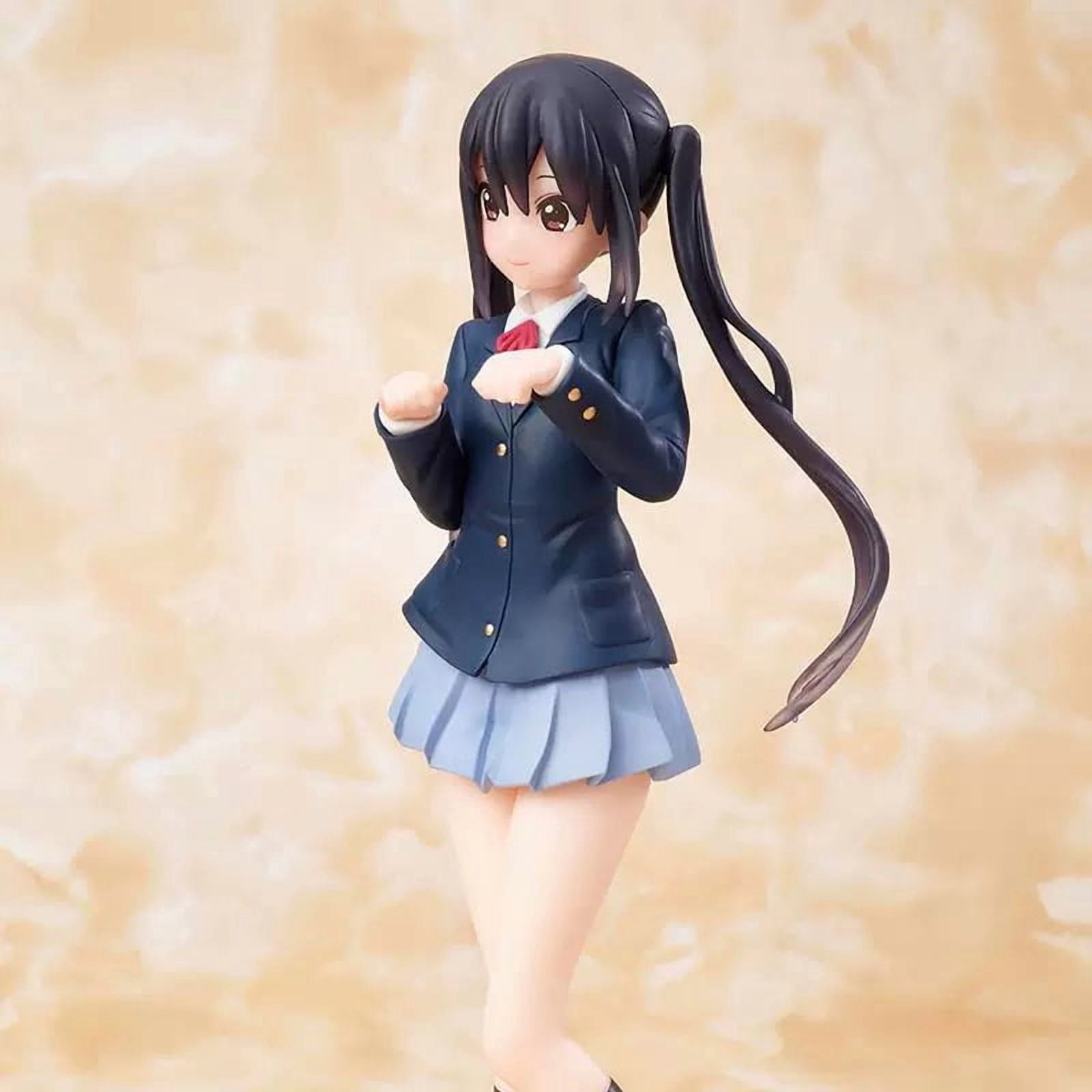 New K-ON！Nakano Azusa (JK Ver) Character Anime Model Statue Action Figures Desktop Ornament Popular Decorations Fan Souvenirs Creative Gift Collectable