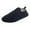 Dark Blue, variant on Fuzzy Slippers For Women Men Couples Winter Home Cotton Slippers Soft Bottom With Thickened Velvet Warm Slippers Warm Cozy Winter House Slippers Bedroom Indoor House Shoes